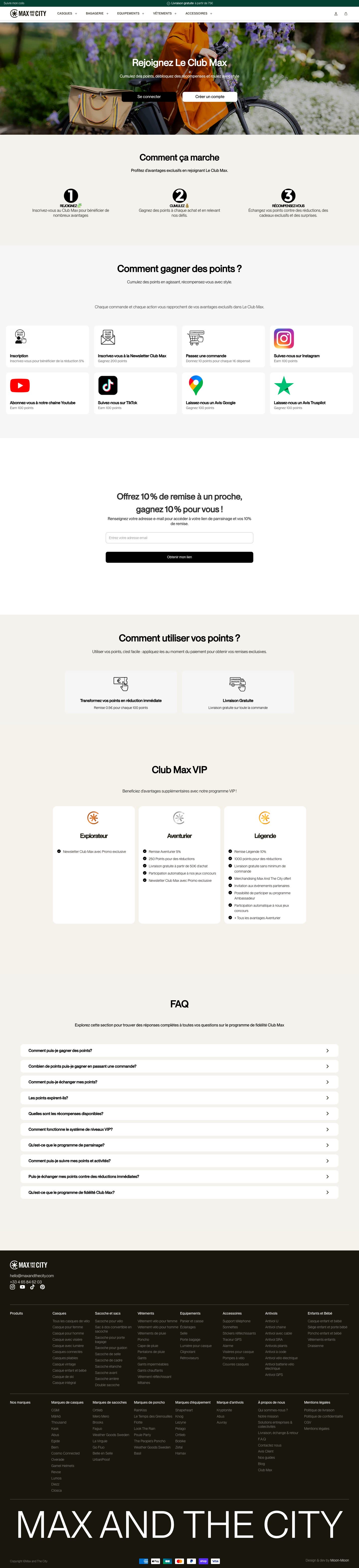 Max and the City loyalty program